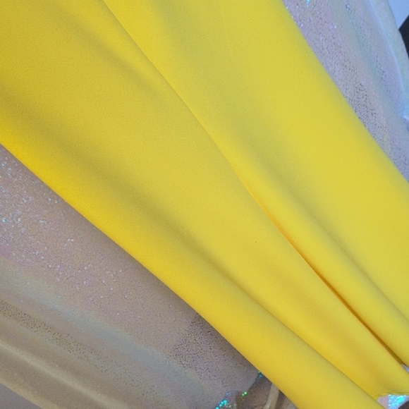 B Darlin Vibrant Yellow Dress - Picture 7 of 7